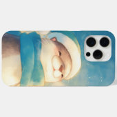 幸せなカワウソ Case-Mate iPhoneケース (裏面 (横))