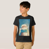 幸せなカワウソ Tシャツ (正面フル)