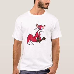 幸せなキツネ Tシャツ