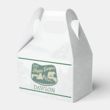 幸せなキャンパー、Favor Box、冒険、ナショナルパーク