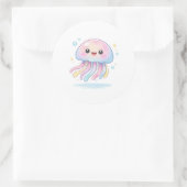 幸せなクラゲ ラウンドシール (バッグ)