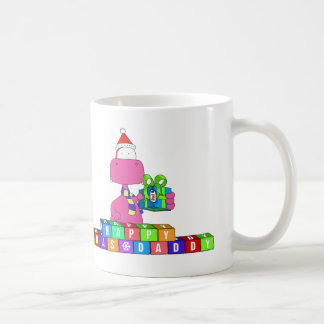 幸せなクリスマスのお父さん コーヒーマグカップ