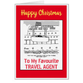 幸せなクリスマスの旅行代理店 (正面)