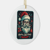 幸せなクリスマスは私賛美の セラミックオーナメント (右)