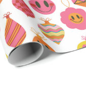 幸せなクリスマスオーナメント ラッピングペーパー (ロールコーナー)