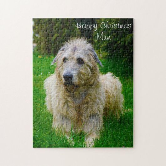 幸せなクリスマスママ。 ジグソーパズル (縦)