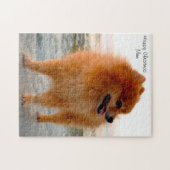 幸せなクリスマスママ ジグソーパズル (横)