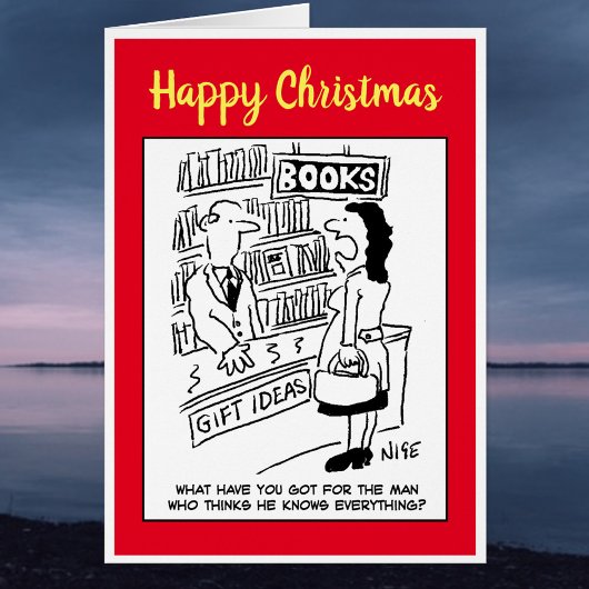 幸せなクリスマスマンは全ての冗談を知っている