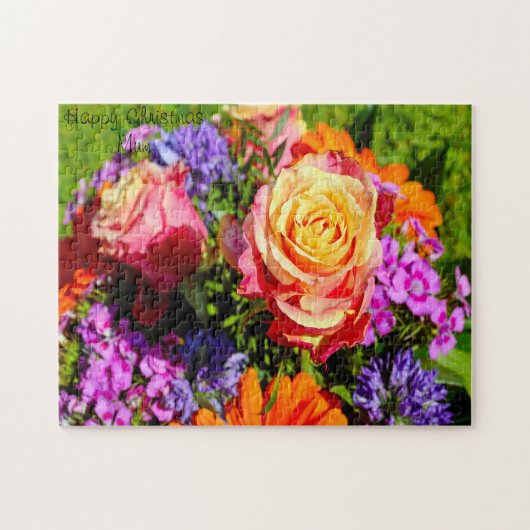 幸せなクリスマスムーム。 ジグソーパズル (横)