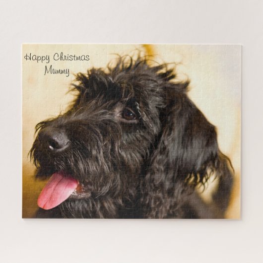 幸せなクリスマスムーム。ジグソーパズル ジグソーパズル (横)