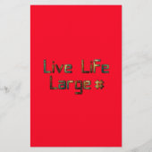 幸せなクリスマスヴィンテージ素敵な赤い文房具 便箋 (裏面)