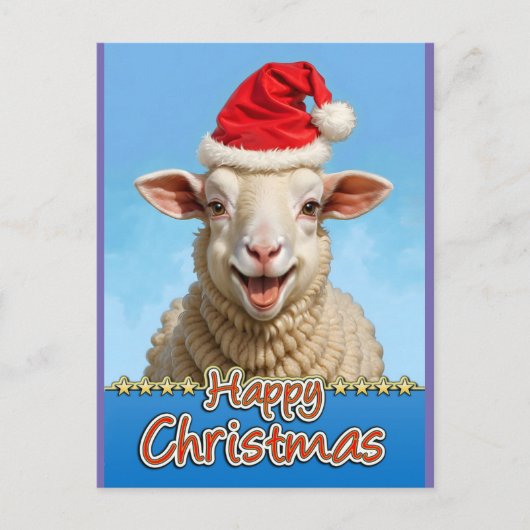 幸せなクリスマス気分 ポストカード (正面)