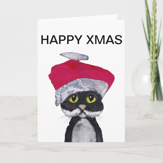 幸せなクリスマス カード (正面)