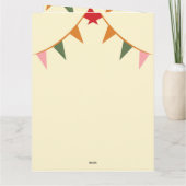 幸せなクリスマス カード (裏面)