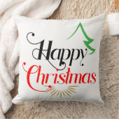 幸せなクリスマス クッション (ブランケット)