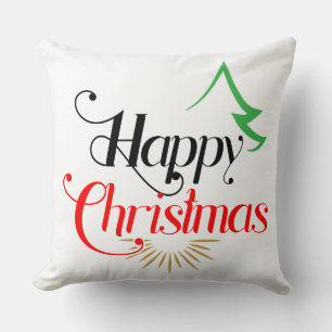 幸せなクリスマス クッション
