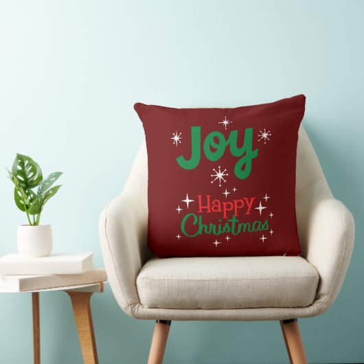 幸せなクリスマス クッション (椅子)