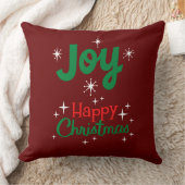 幸せなクリスマス クッション (ブランケット)