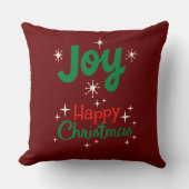 幸せなクリスマス クッション (正面)