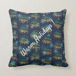 幸せなクリスマス クッション