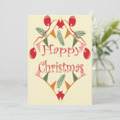 幸せなクリスマス シーズンカード (スタンド正面)
