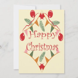 幸せなクリスマス シーズンカード