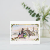 幸せなクリスマス シーズンポストカード (スタンド正面)