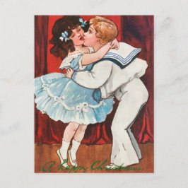 幸せなクリスマス シーズンポストカード