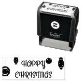 幸せなクリスマス セルフインキングスタンプ (インサイチュ)