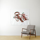 幸せなクリスマス タペストリー (インサイチュ(横))