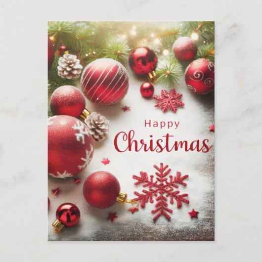 幸せなクリスマス ポストカード (正面)