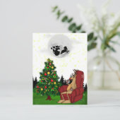 幸せなクリスマス ポストカード (スタンド正面)