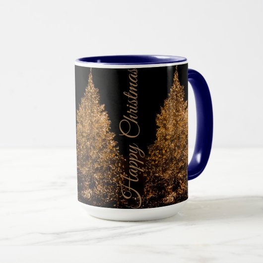 幸せなクリスマス マグカップ (正面右)