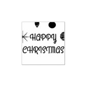 幸せなクリスマス ラバースタンプ (インプリント)