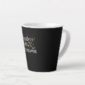 幸せなクリスマス | Niceプロプいけなラマー カフェラテマグ (右アングル)