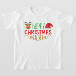 幸せなクリスマス Tシャツ