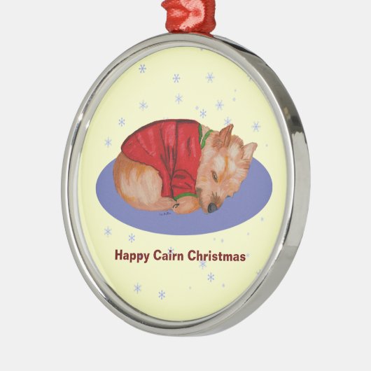 幸せなケルンのクリスマス メタルオーナメント (左)