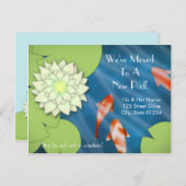 幸せなコイ感動のお知らせ 案内ポストカード (正面/裏面)