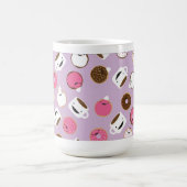 幸せなコーヒー及びドーナツ コーヒーマグカップ (中央)