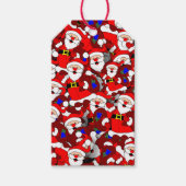 幸せなサンタギフトラベル ギフトタグ (正面)