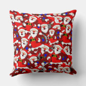 幸せなサンタ枕 クッション (裏面)