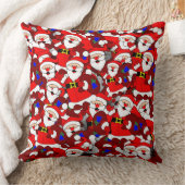 幸せなサンタ枕 クッション (ブランケット)
