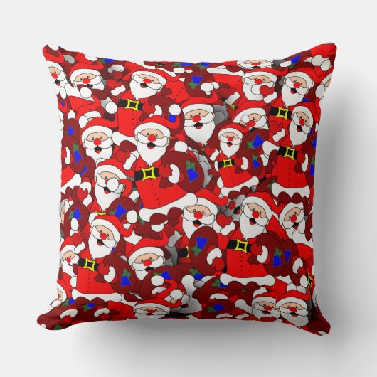 幸せなサンタ枕 クッション (正面)