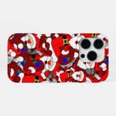 幸せなサンタ iPhoneケース (裏面横)