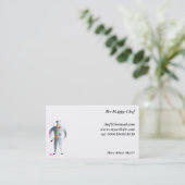 幸せなシェフ 名刺 (スタンド正面)