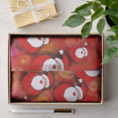 幸せなシームレスなサンタクロース 薄葉紙 (ギフト)