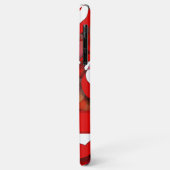 幸せなシームレスなサンタクロース Case-Mate iPhoneケース (裏面/左)