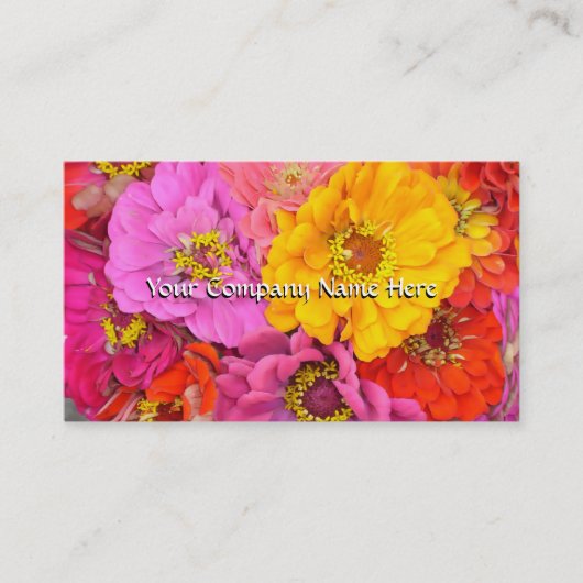 幸せなジニアのカスタマイズ可能な名刺 名刺 (正面)