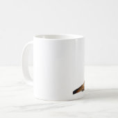 幸せなジャーマン・シェパードのコーヒー・マグ コーヒーマグカップ (正面左)