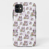 幸せなジョギングの魔法のモンスター Case-Mate iPhoneケース (裏面)